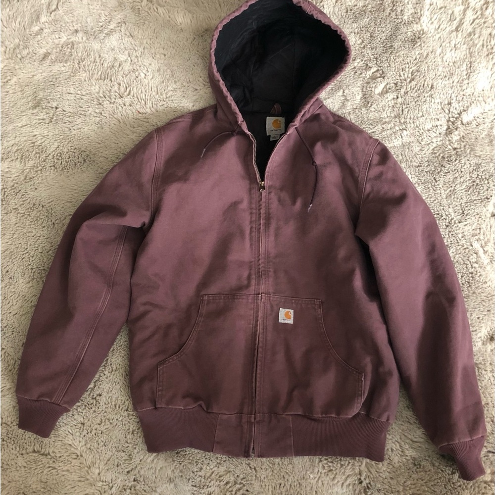 Carhartt J130 Plum Canvas Jacket